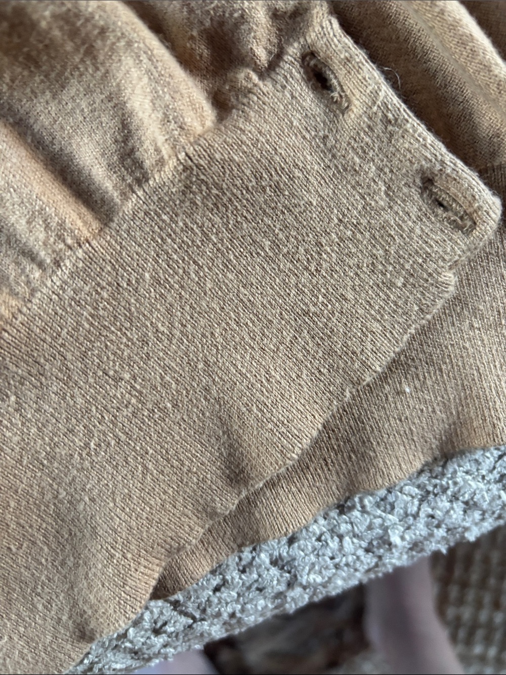 J. Crew Camel Button-Front Women's Cardigan - Picture 8 of 10